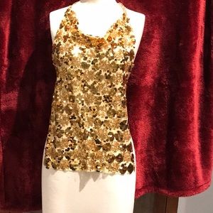 🇺🇸Gold chain blouse